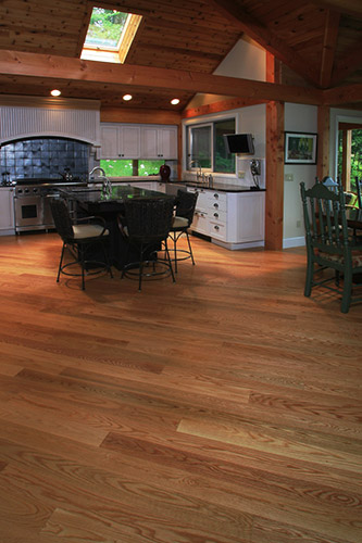 Red Oak Wide Plank Hardwood Flooring - Ponders Hollow Custom Wood ...