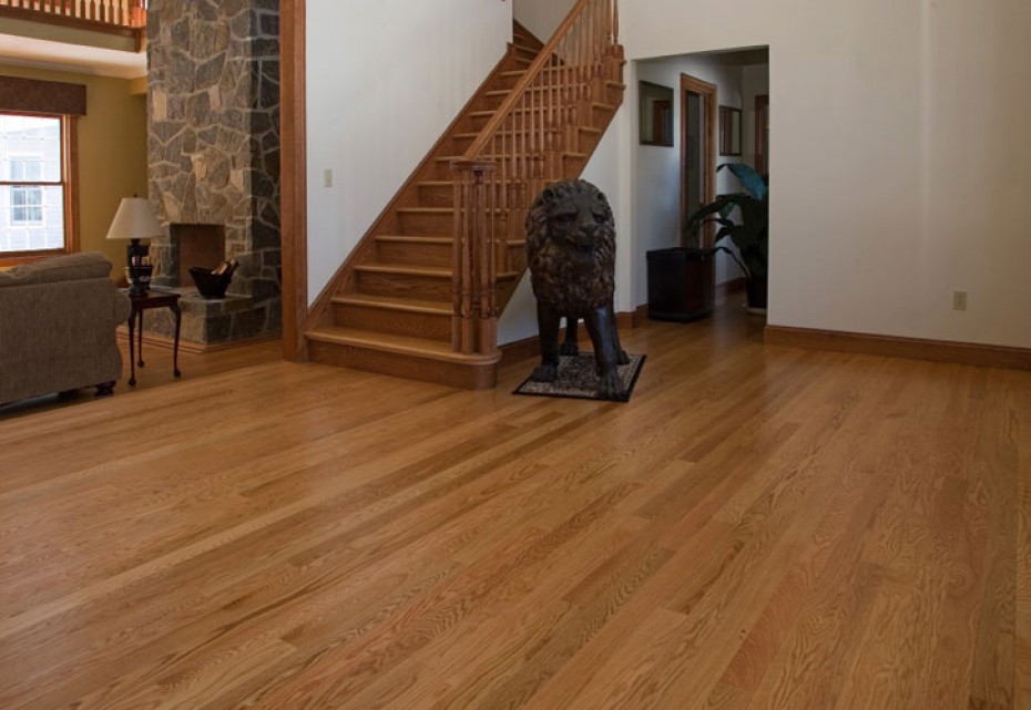 Red Oak Wide Plank Hardwood Flooring - Ponders Hollow Custom Wood Flooring  & Millwork