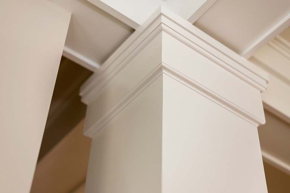 Painted Trim and Mouldings.